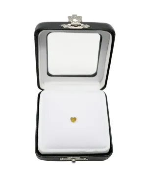0.3 ct FANCY YELLOW TRILLIANT SHAPE DIAMOND ANL-P12-14