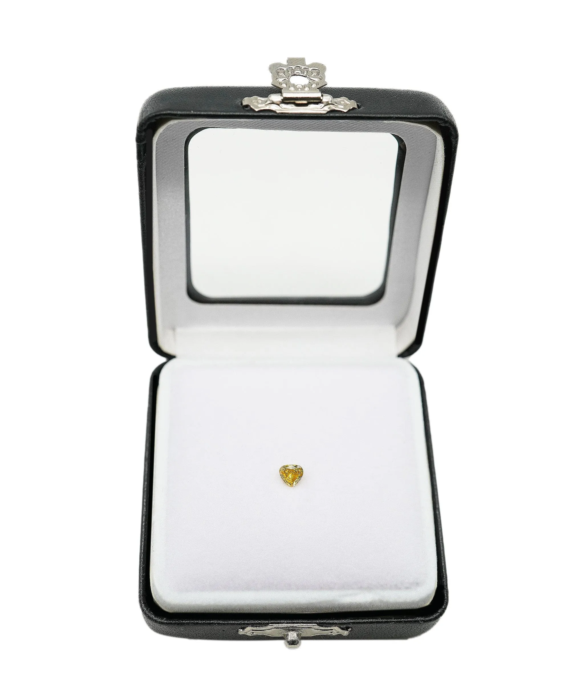0.3 ct FANCY YELLOW TRILLIANT SHAPE DIAMOND ANL-P12-14