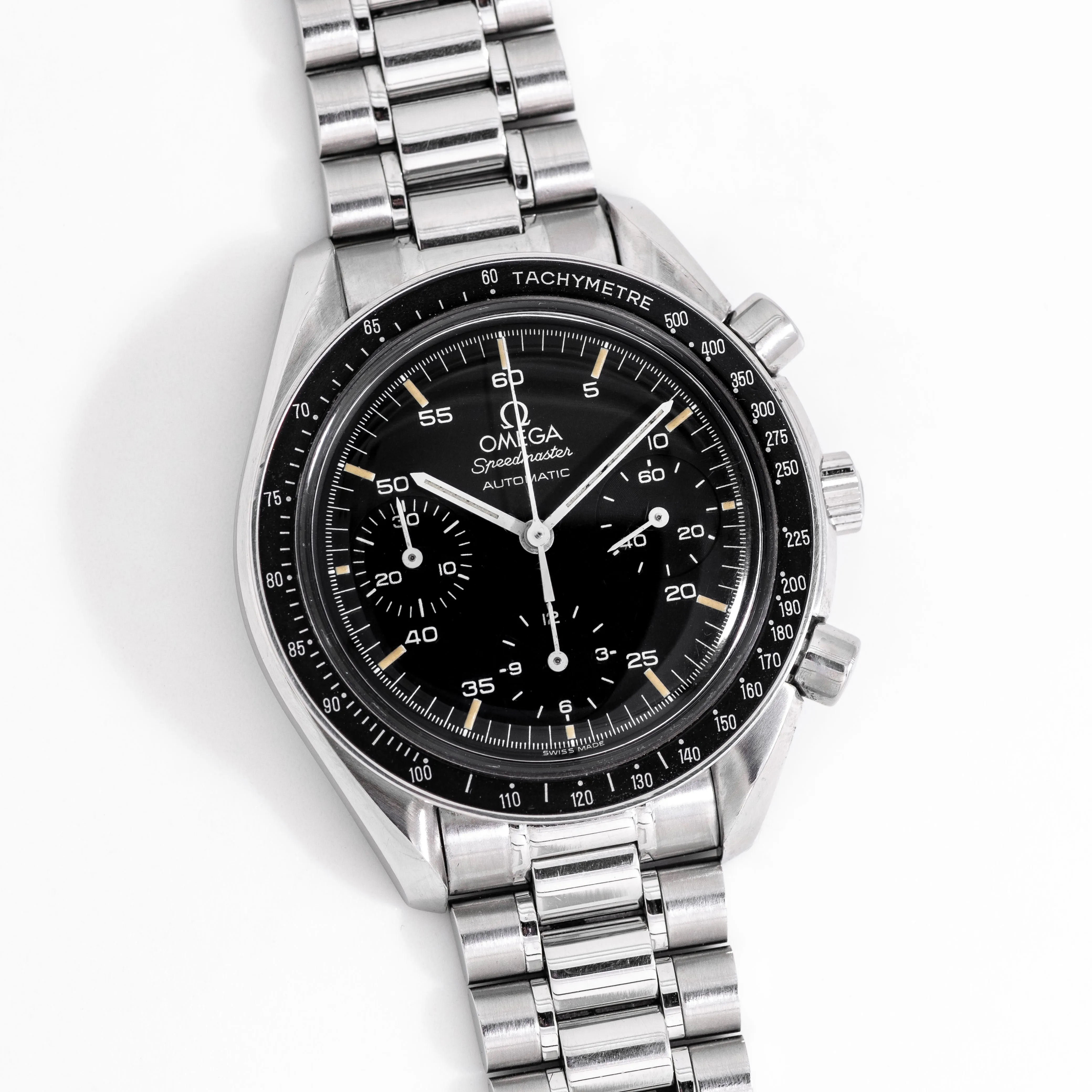 1995 Vintage Omega Speedmaster Reduced Ref. 175.0032.1 Automatic Watch in Stainless Steel (# 14959)