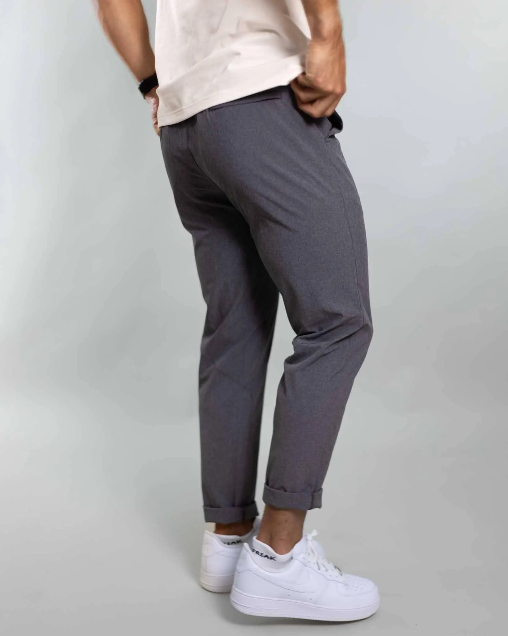 [AIRLOOM] Rover Pull On Pant - Heather Blue