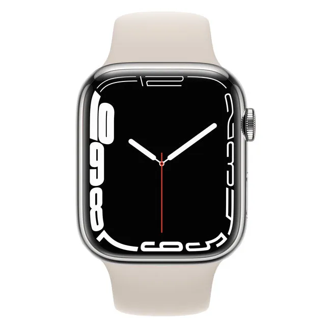 Apple Watch Series 7 45mm Cellular Stainless Steel | Unlocked