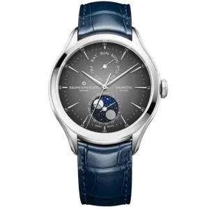 Baume & Mercier Men's Blue Clifton Watch 10548