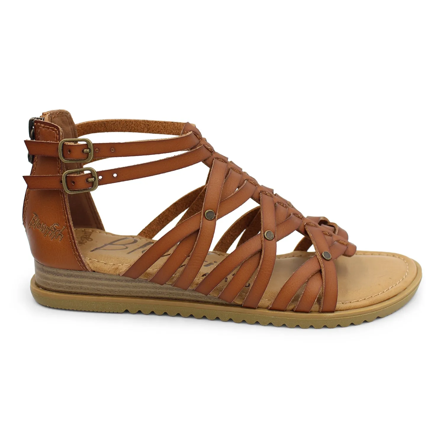 Blowfish Malibu Bloomy Ladies Strappy Sandal Scotch
