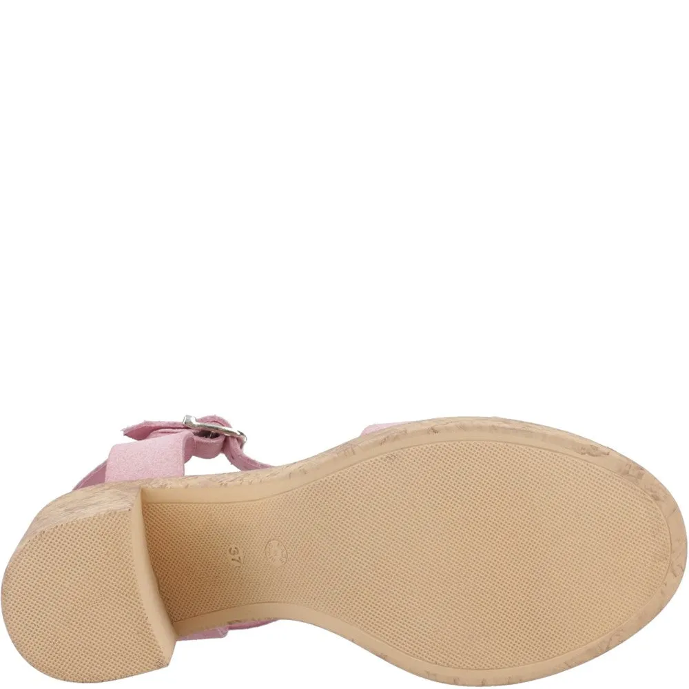 Blush Georgia Cork Sandals