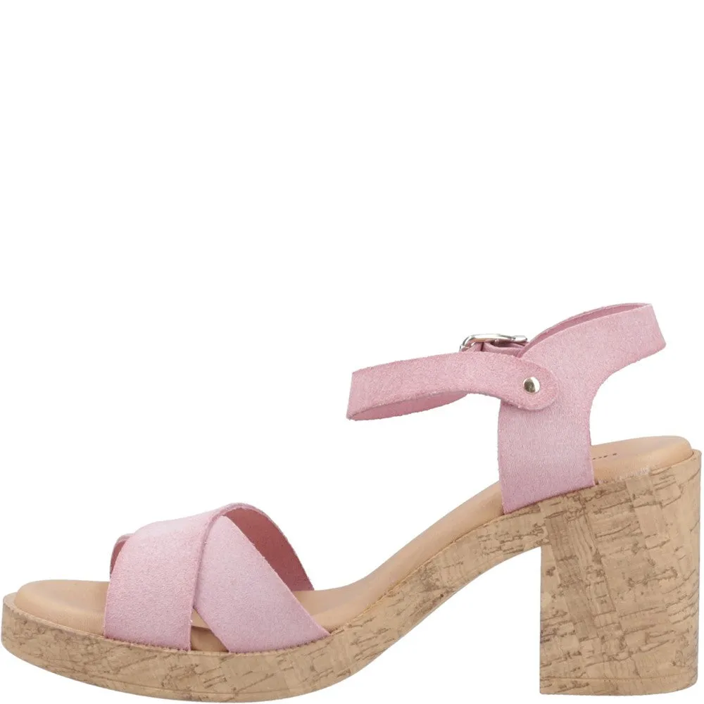 Blush Georgia Cork Sandals