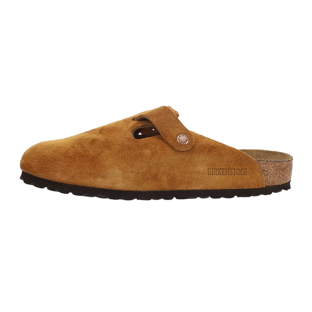 Boston Soft Suede Footbed Sandals