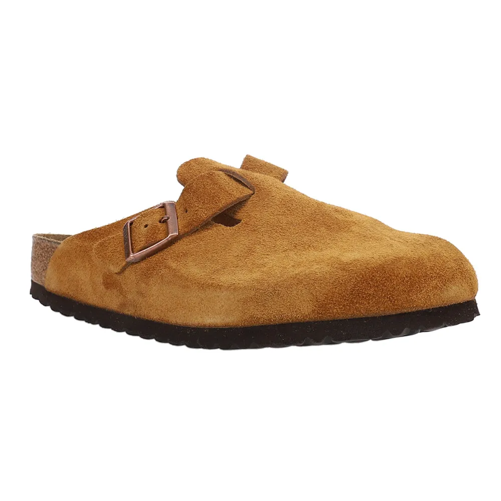 Boston Soft Suede Footbed Sandals