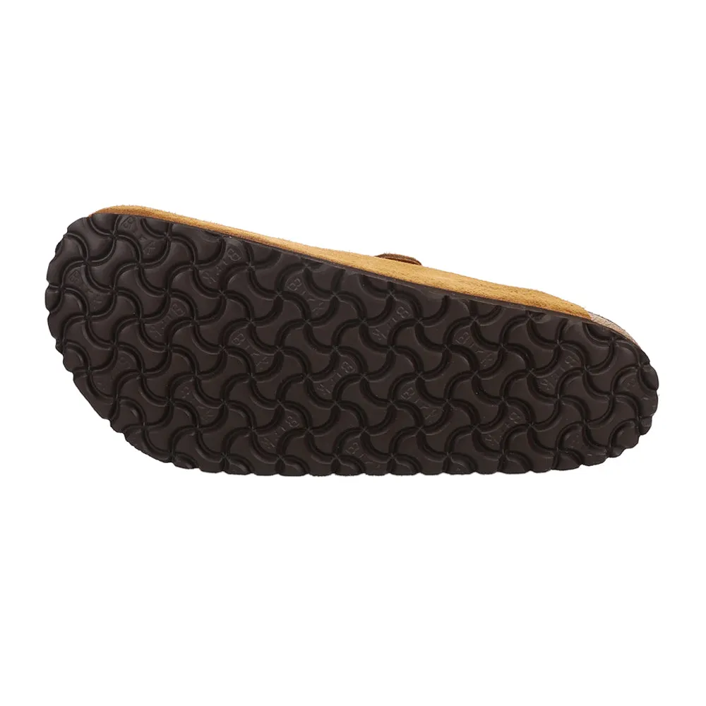 Boston Soft Suede Footbed Sandals