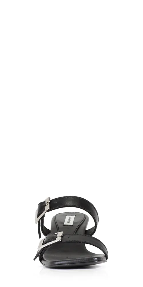 Buckle Heels Black