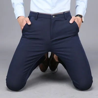 Business Casual Straight Pants - GlamzLife