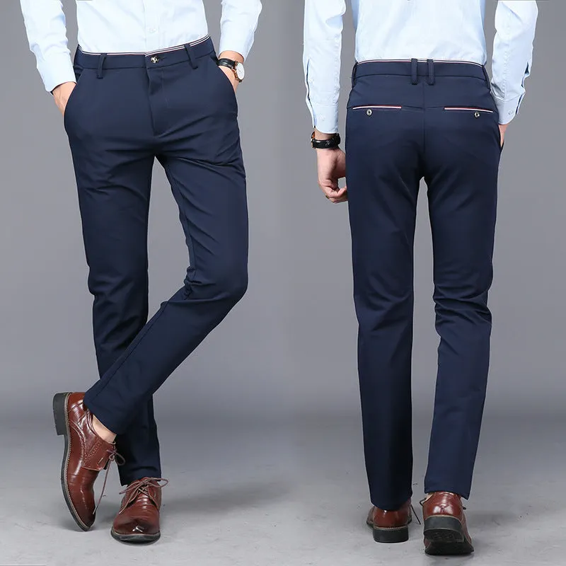 Business Casual Straight Pants - GlamzLife