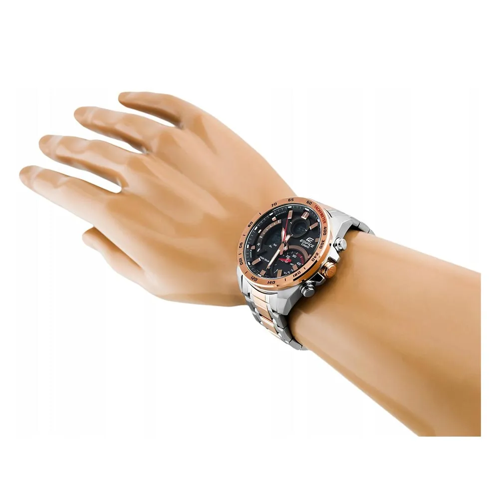 Casio Edifice Two-Tone Digital Chrono Series Men's Sport Watch - ECB900DC-1A