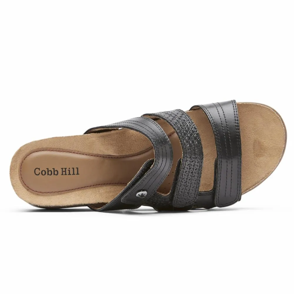 Cobb Hill MAY SLIDE BLACK