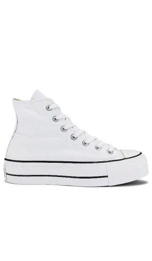 Converse Chuck Taylor All Star Lift Hi Sneaker in White