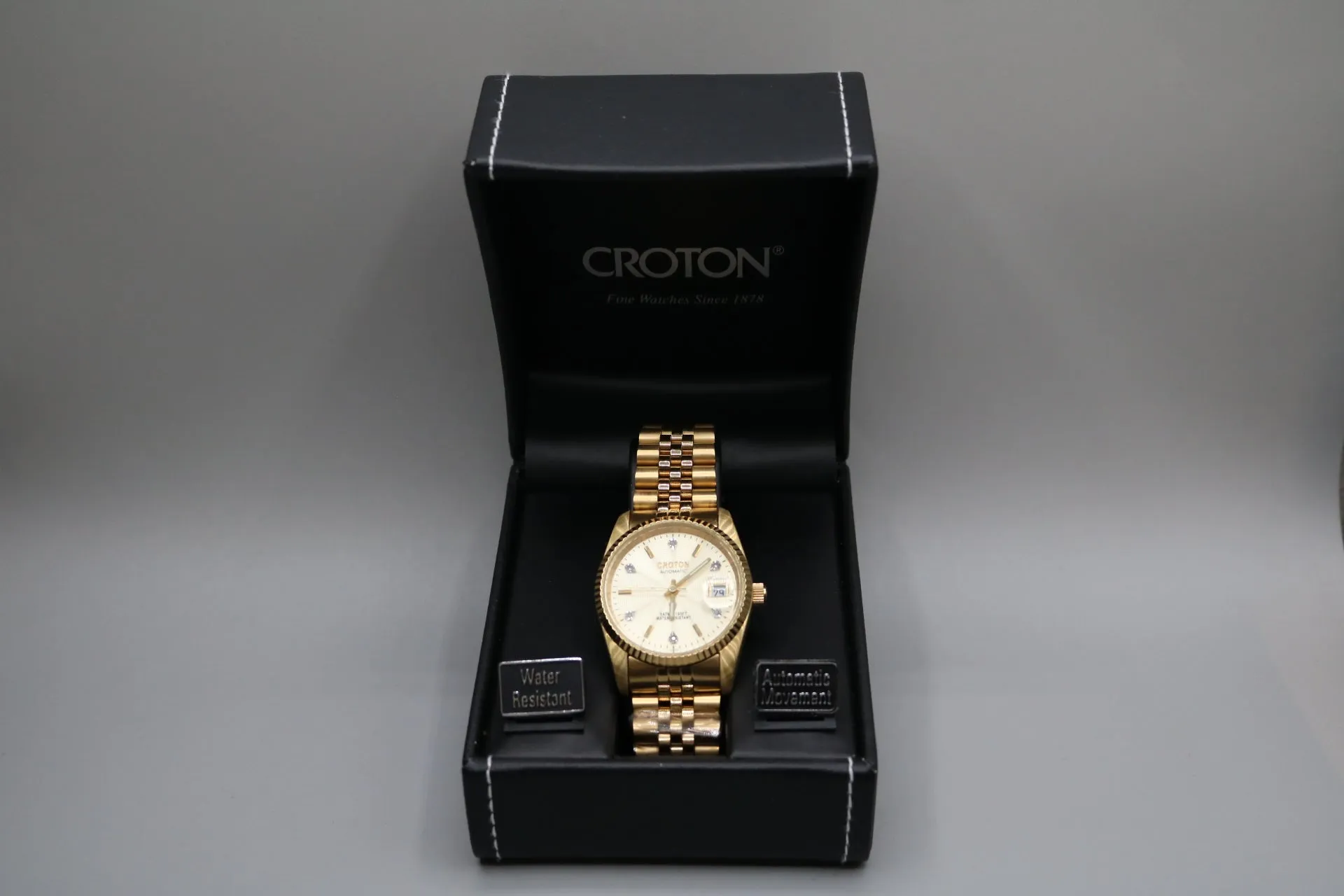 Croton Automatic 5ATM-165FT Water Resistant Watch