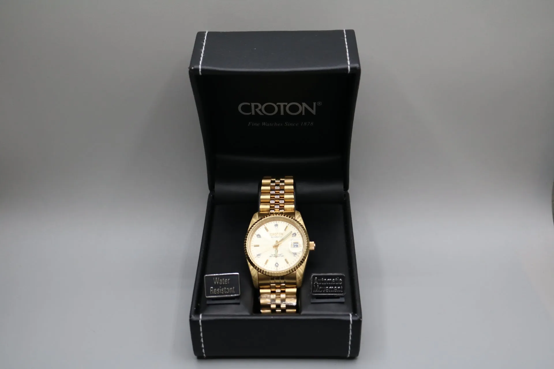 Croton Automatic 5ATM-165FT Water Resistant Watch