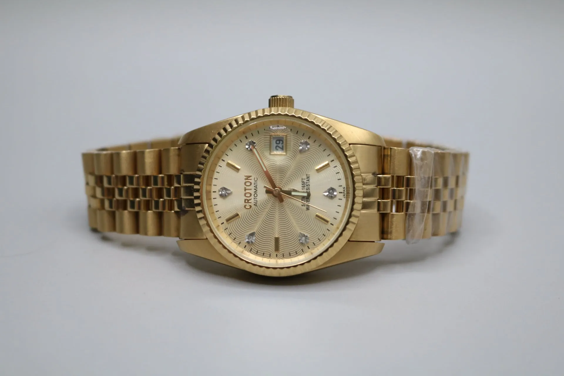 Croton Automatic 5ATM-165FT Water Resistant Watch
