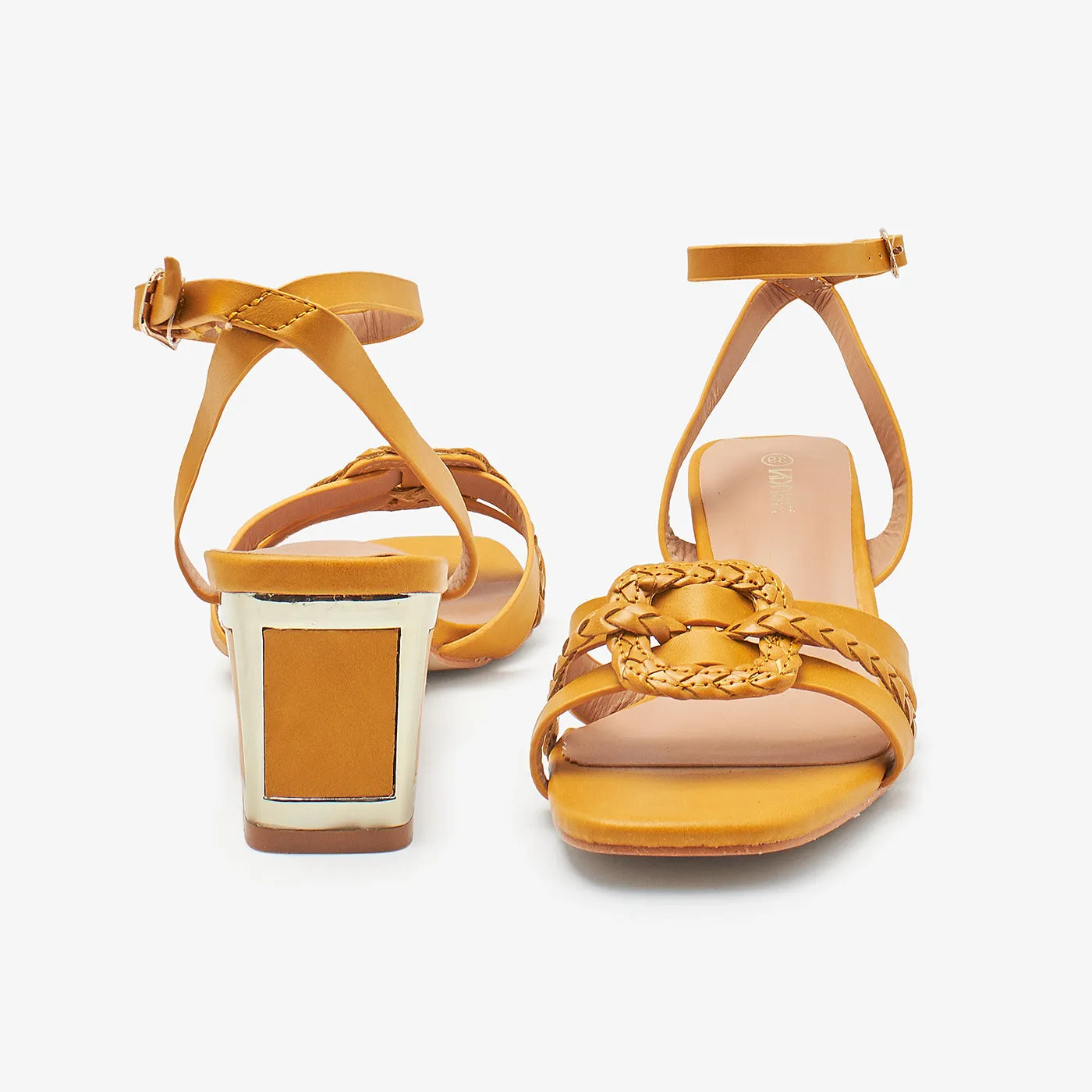 Double Strap Ladies Heel