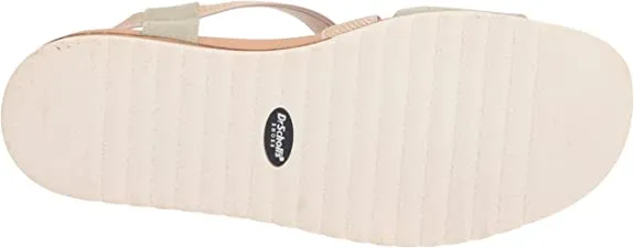 Dr. Scholl's Islander Pistachio Open Toe Slingback Slip On Strappy Flat Sandals
