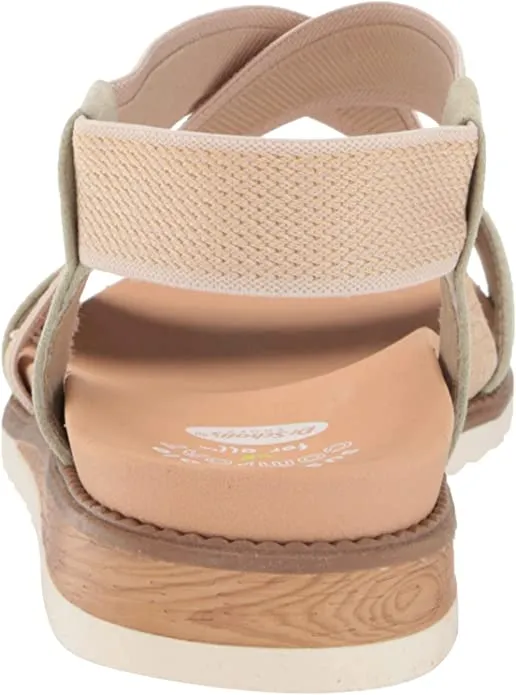 Dr. Scholl's Islander Pistachio Open Toe Slingback Slip On Strappy Flat Sandals