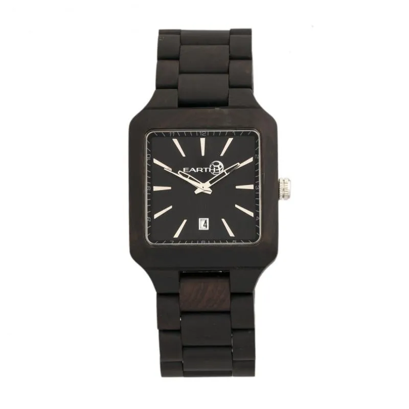 Earth Wood Arapaho Bracelet Watch w/Date