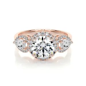 Glory Lab Grown Diamond Ring -14K Rose Gold