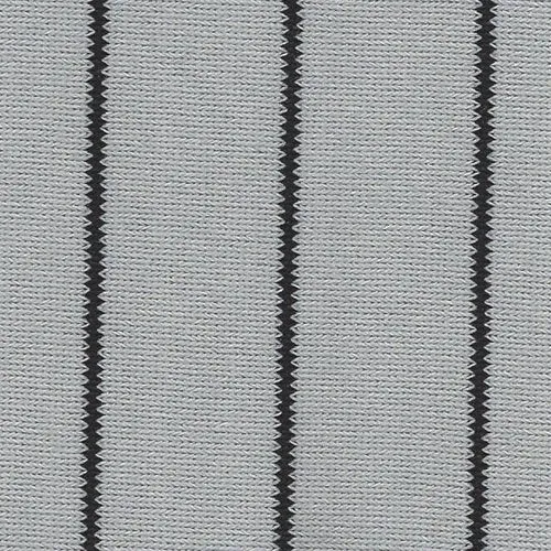 Grey/Navy | Baseball Stripe Athletic Knit - SKU 2564A #S86