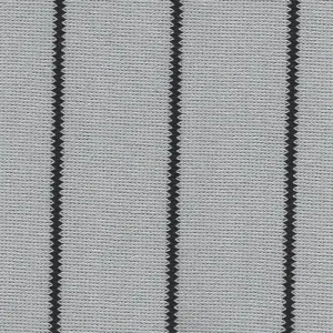 Grey/Navy | Baseball Stripe Athletic Knit - SKU 2564A #S86