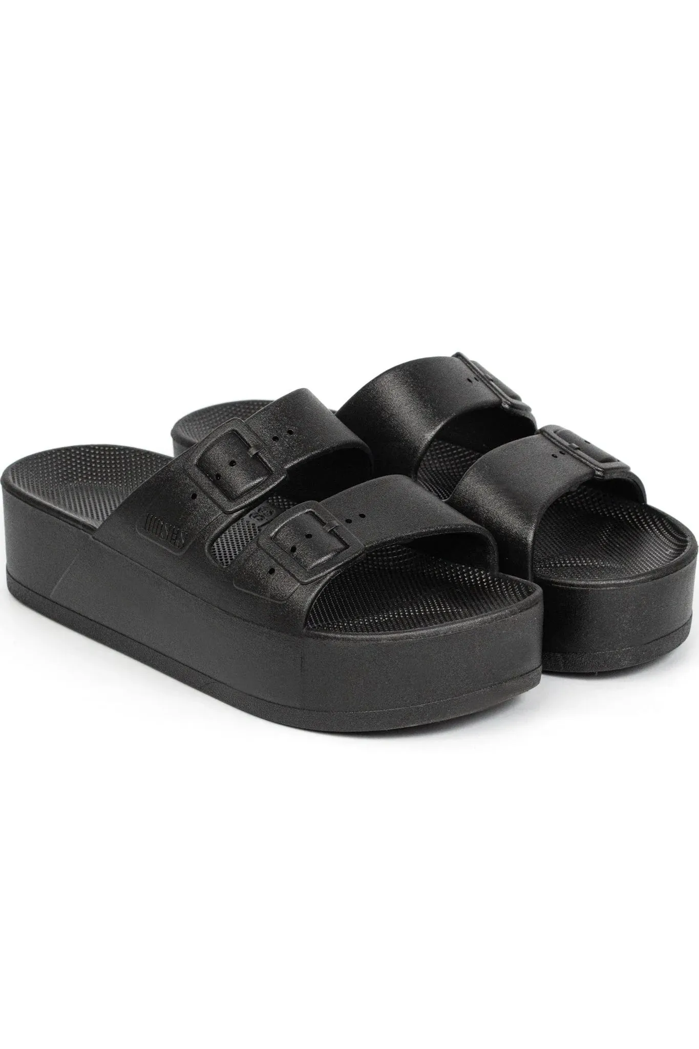 High Black Slides - Freedom Moses