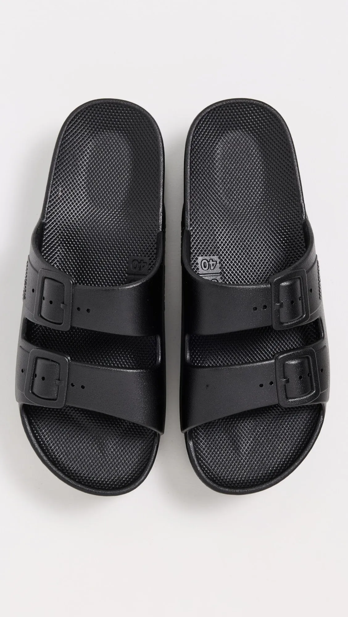 High Black Slides - Freedom Moses