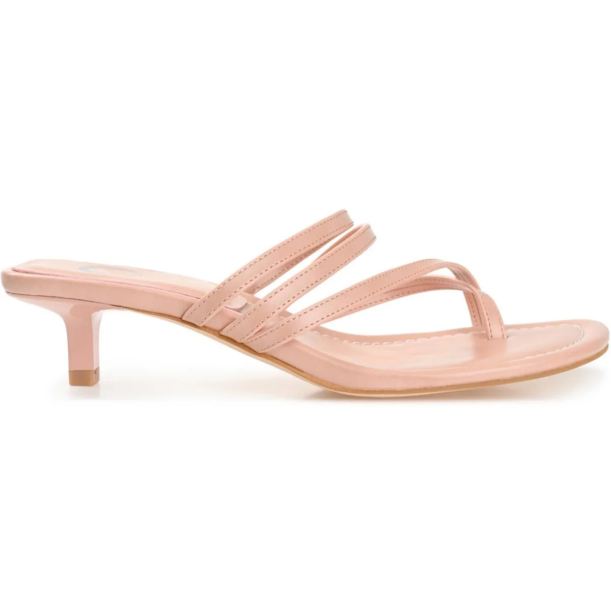 Journee Collection Womens Faux Leather Strappy Strappy Sandals