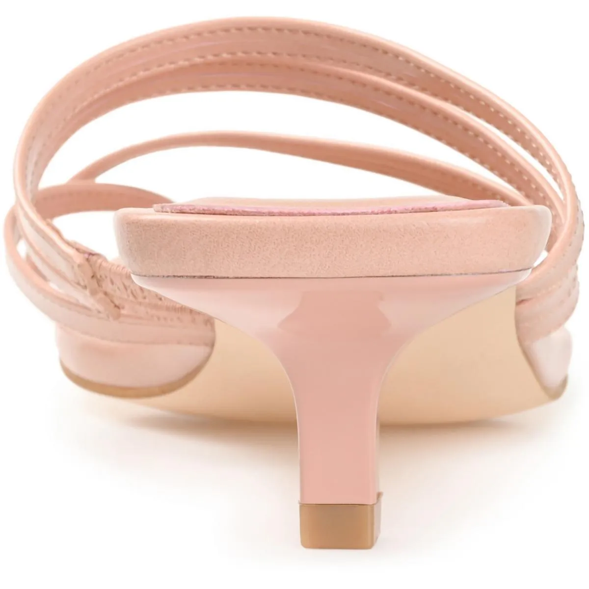 Journee Collection Womens Faux Leather Strappy Strappy Sandals