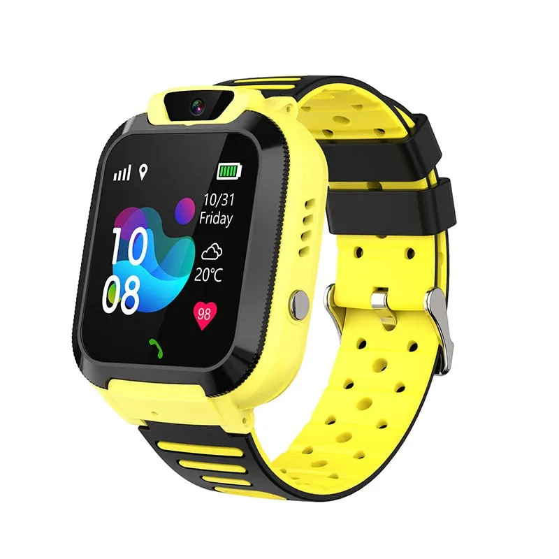 Kids Smart Watch SOS Call LBS Tracker Location Sim Card Kid Watch Camera Voice Chat IP68 Waterproof Smartwatch For Children