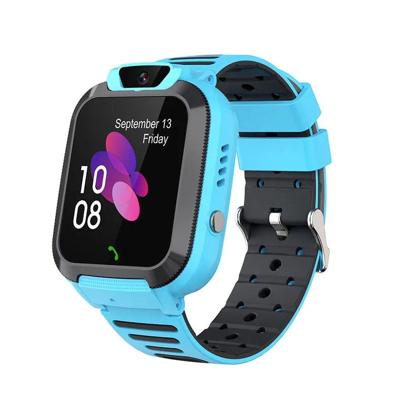Kids Smart Watch SOS Call LBS Tracker Location Sim Card Kid Watch Camera Voice Chat IP68 Waterproof Smartwatch For Children