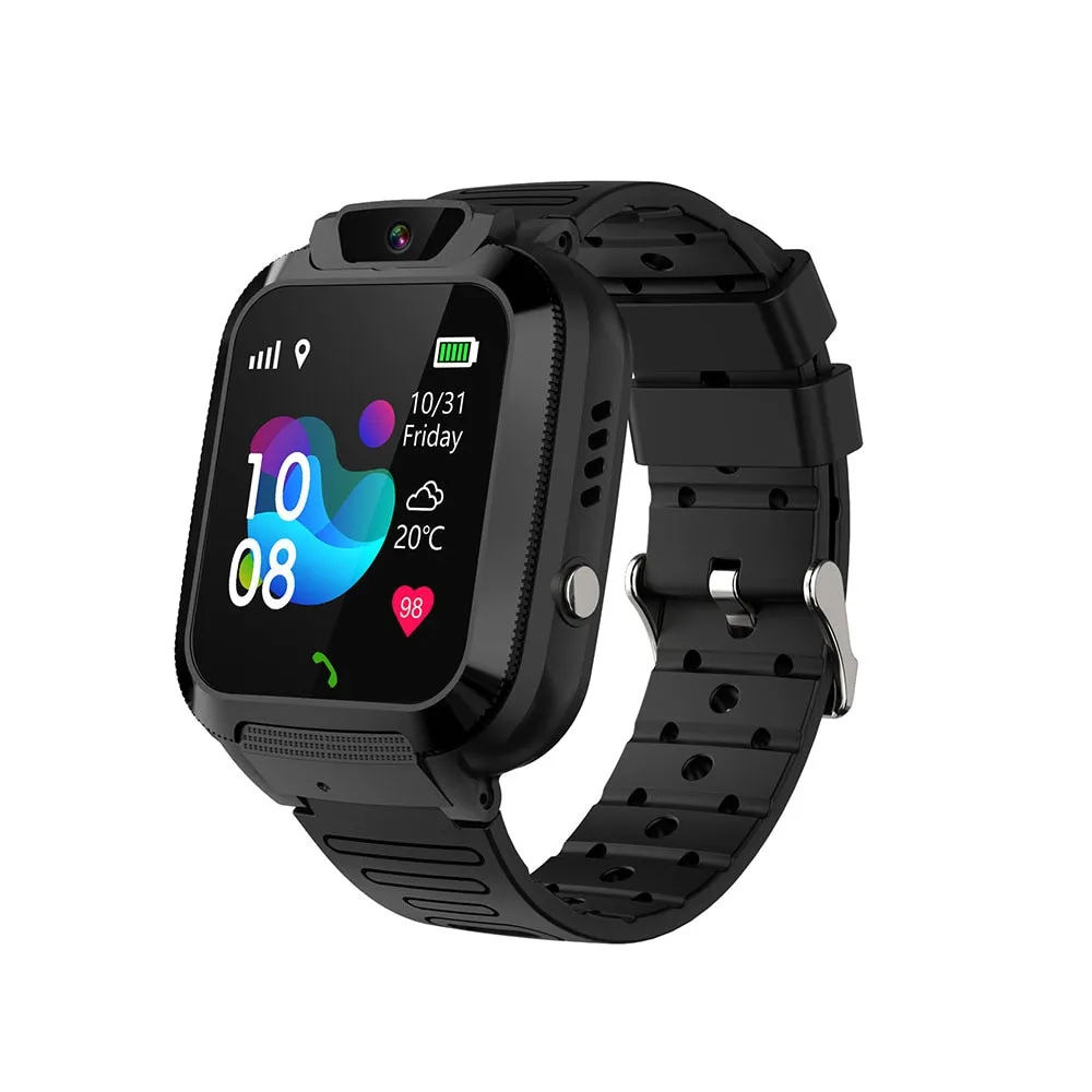 Kids Smart Watch SOS Call LBS Tracker Location Sim Card Kid Watch Camera Voice Chat IP68 Waterproof Smartwatch For Children