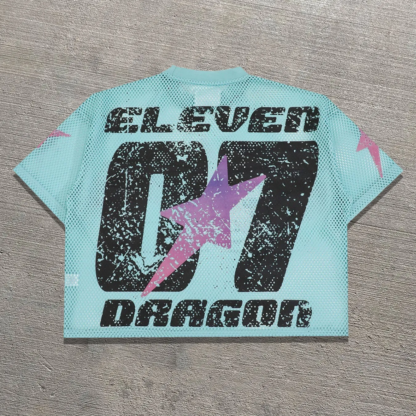Lucky Casual Street Retro Mesh Jersey