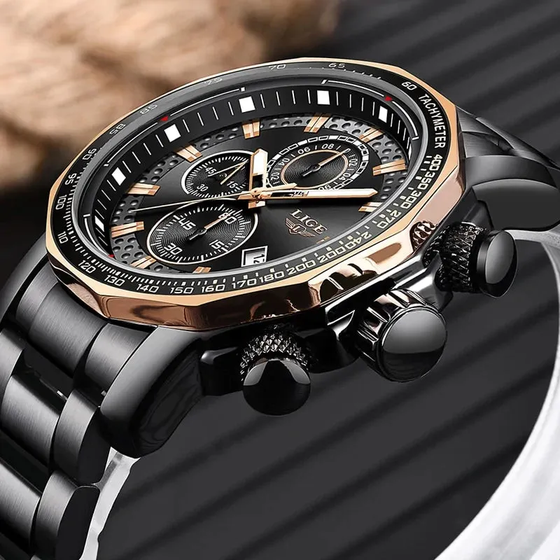 Mens Luxurious LIGE Watches
