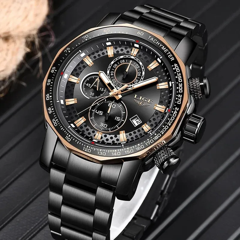Mens Luxurious LIGE Watches