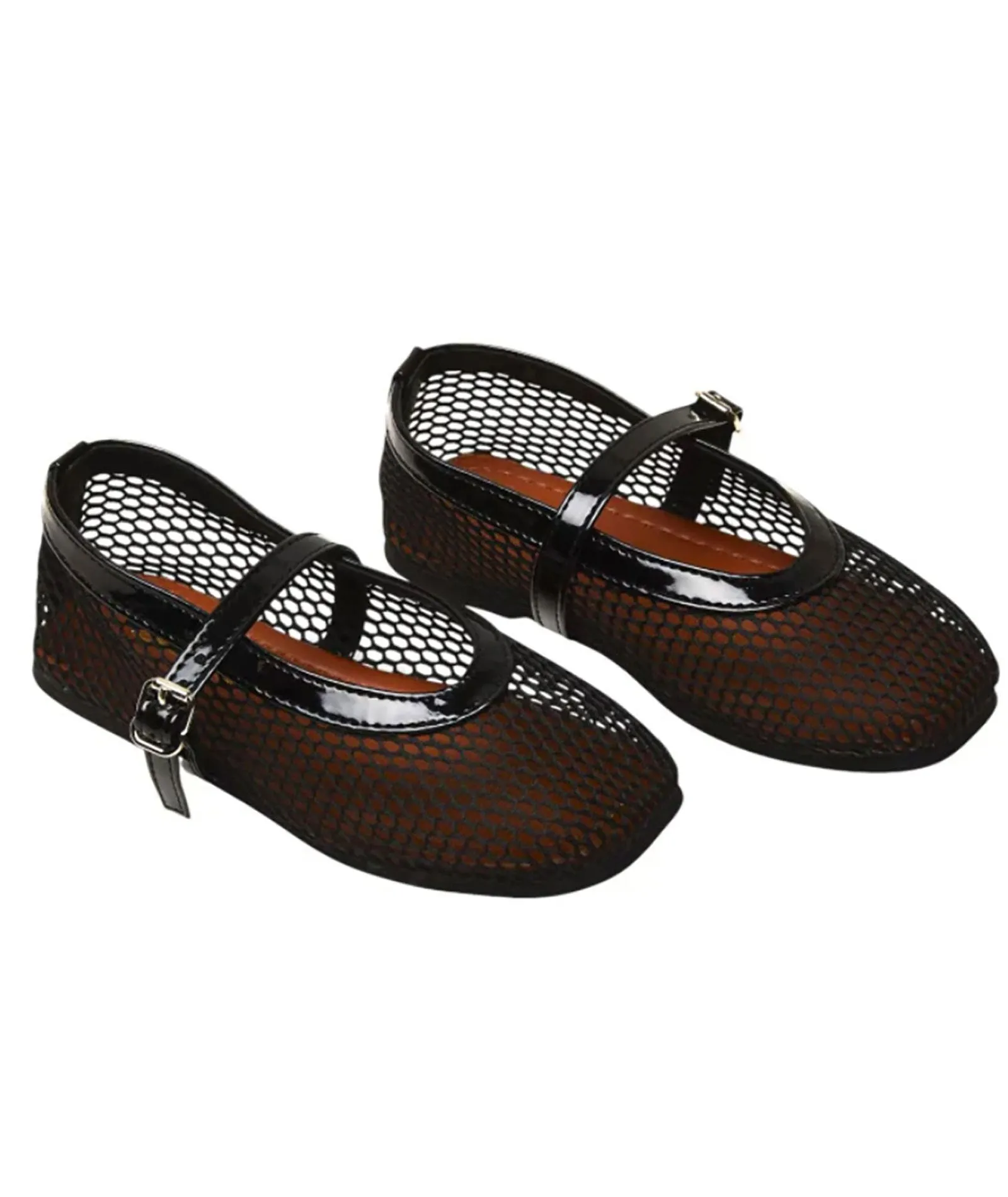 Mini Dreamers Girls Lala Mesh Ballet Flats