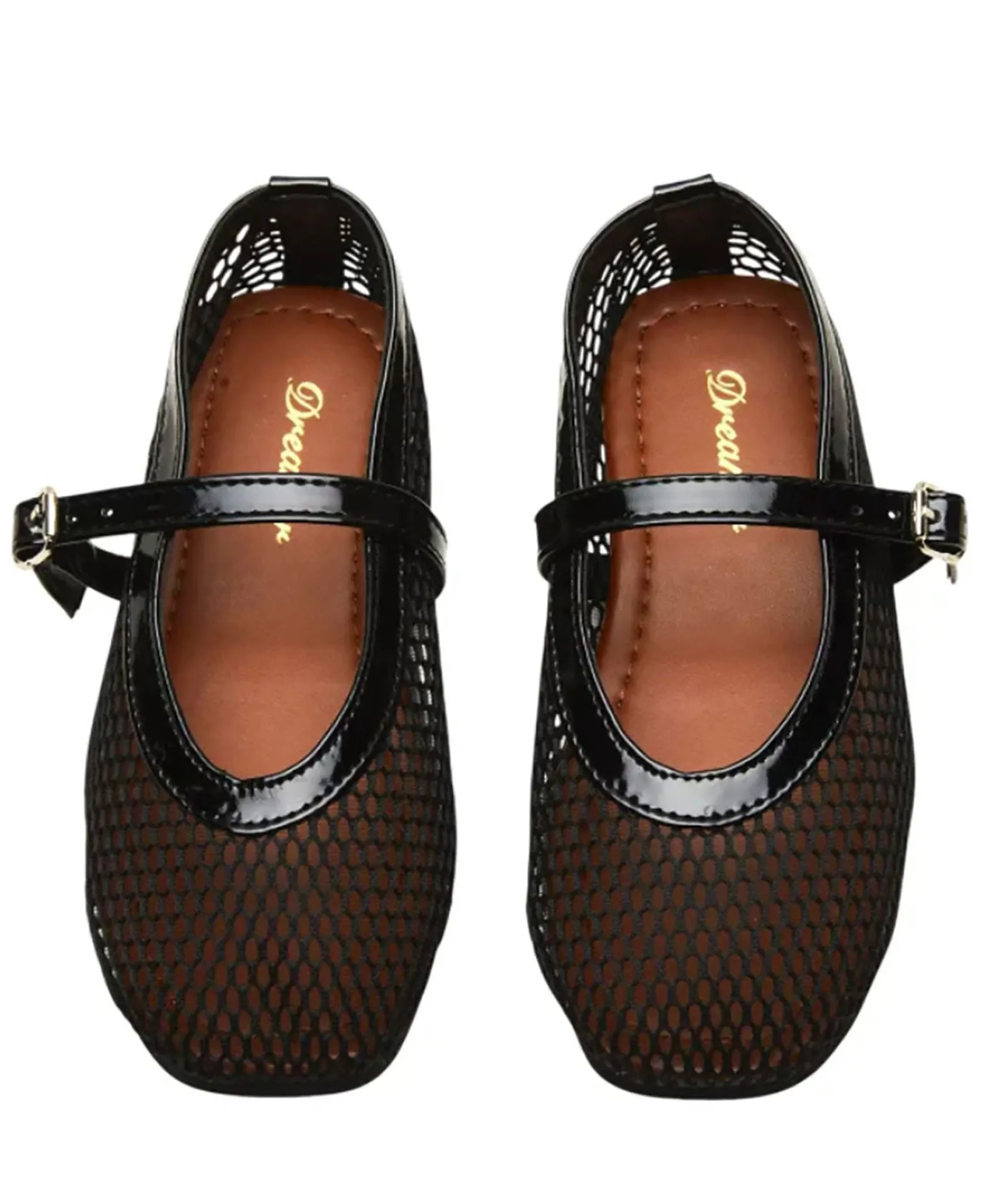 Mini Dreamers Girls Lala Mesh Ballet Flats