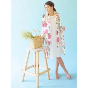 MONK & MEI Spring Dress Set Ivory White (Set of 2)