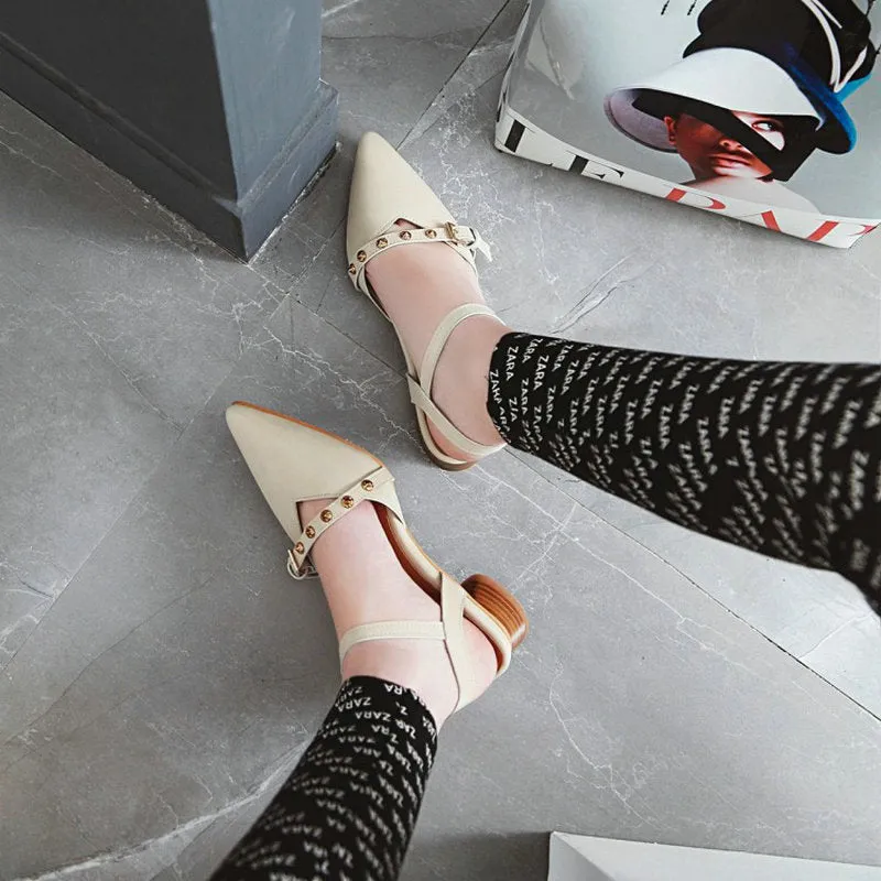 One Strip in Style Mules