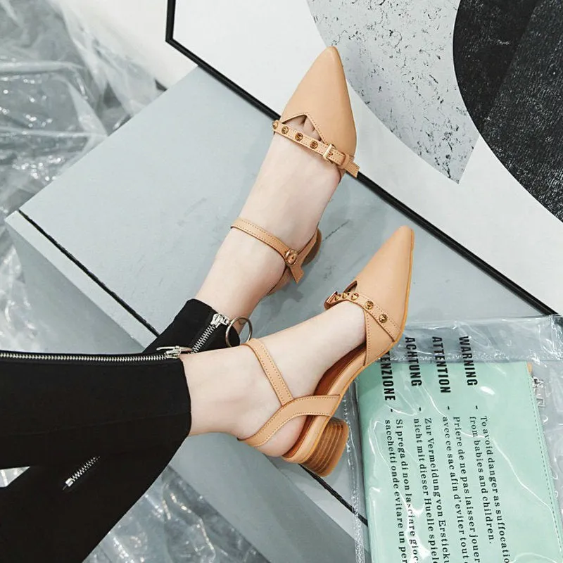 One Strip in Style Mules