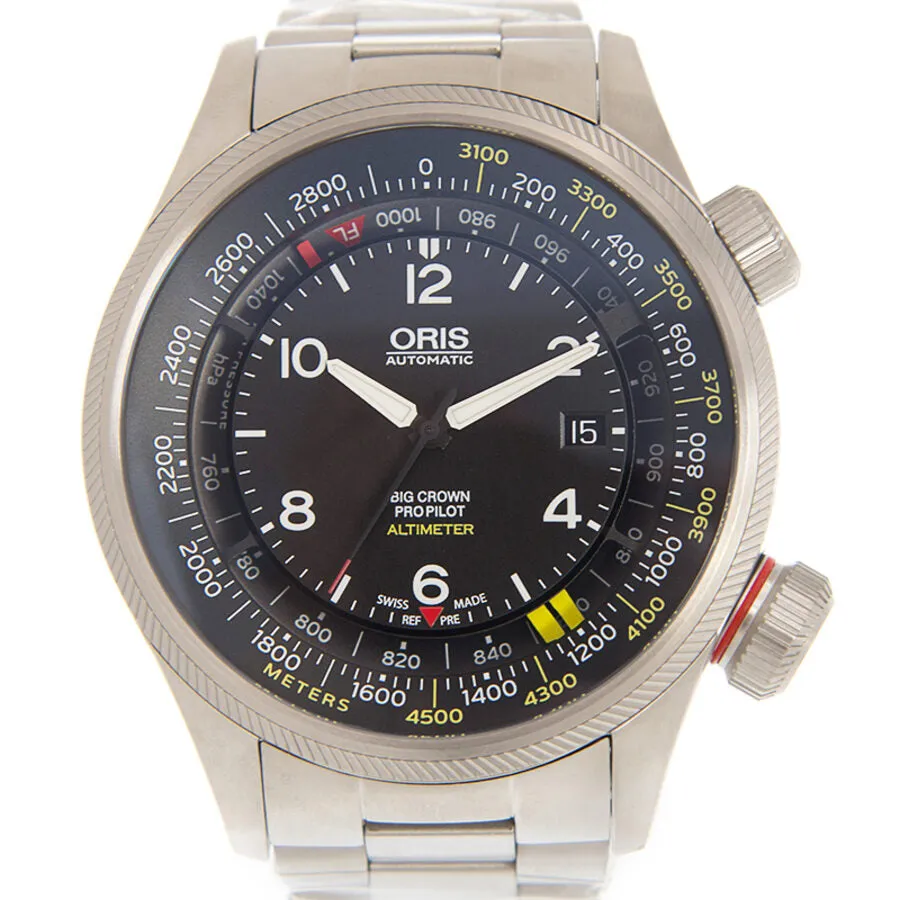Oris Big Crown ProPilot Altimeter Automatic Black Dial Unisex Watch 733 7705 4164 8 23 19