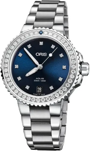 ORS Watch Aquis Date Diamond Ladies