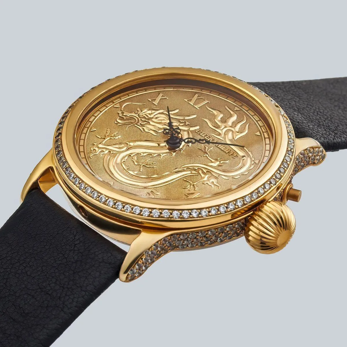 Patek Philippe Pocket Watch Antique Vintage with 40mm Silver Dial Watch