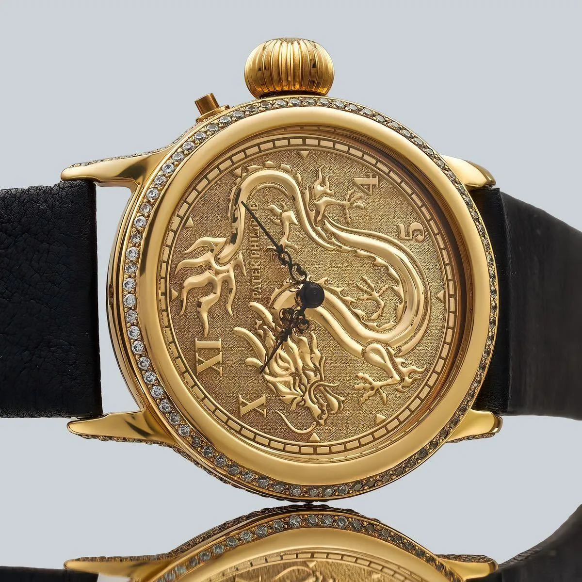 Patek Philippe Pocket Watch Antique Vintage with 40mm Silver Dial Watch