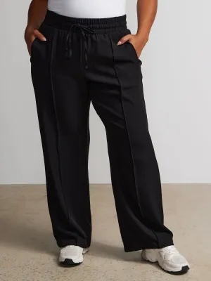 Plus Drawstring Wide Leg Pant