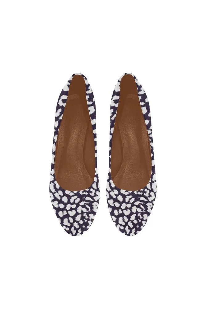 Purple Leopard Women's High Heels