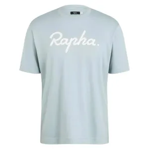 RAPHA Logo Tshirt - LBB Light Blue